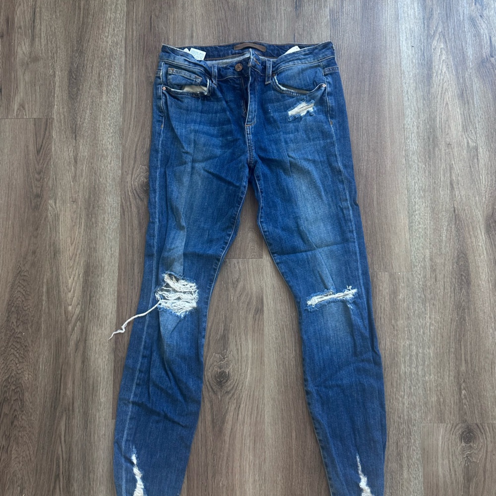 Joe's Jeans Women's Skinny Jeans - Distressed Blue